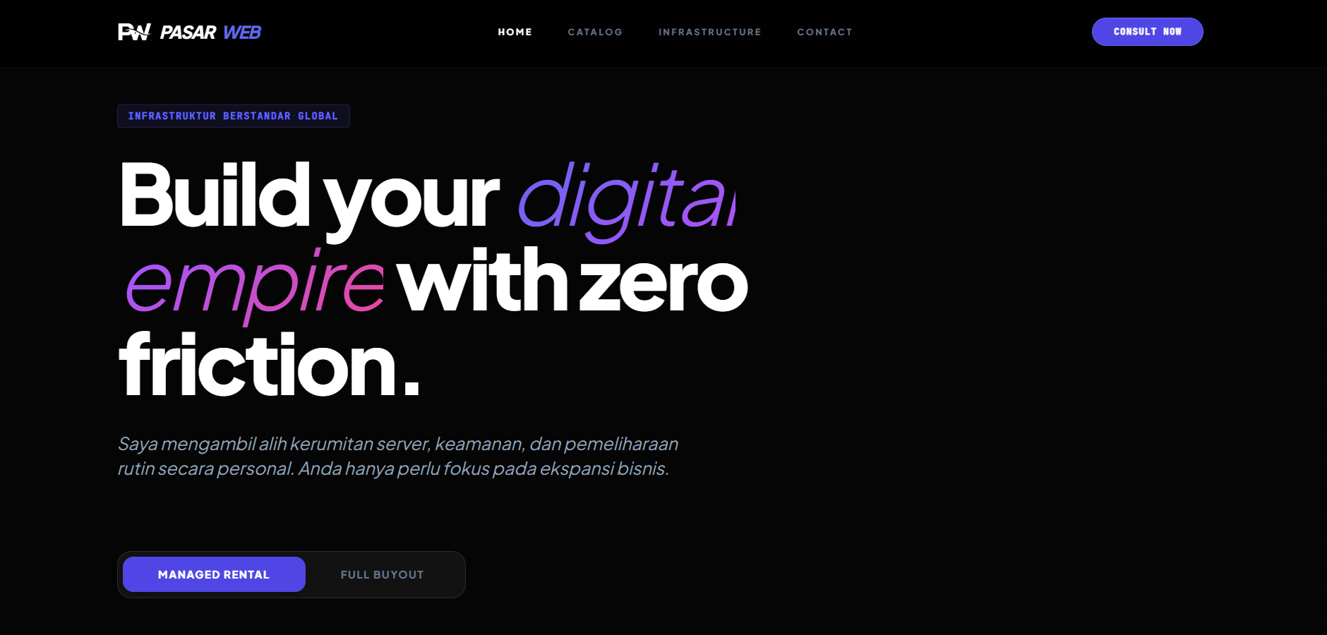 PasarWeb Digital Specialist Platform